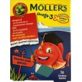 Moller's Omega-3 Kids 36 gummies strawberry x2